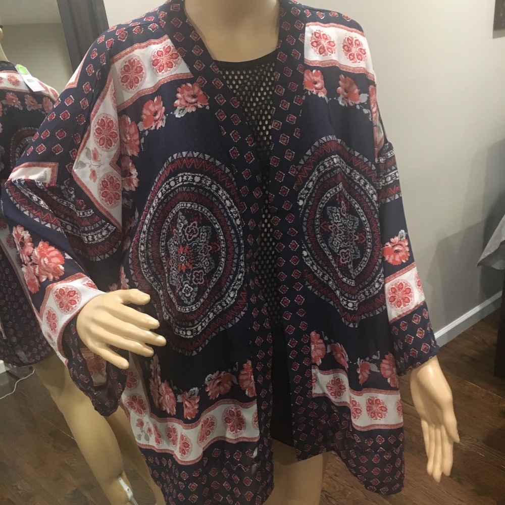 Chiffon kimono